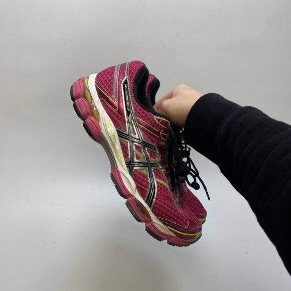 Y2K Asics Gel Cumulus 16 Electric Pink Women 9 US Running Shoes Sneakers 2000's - Picture 12 of 14